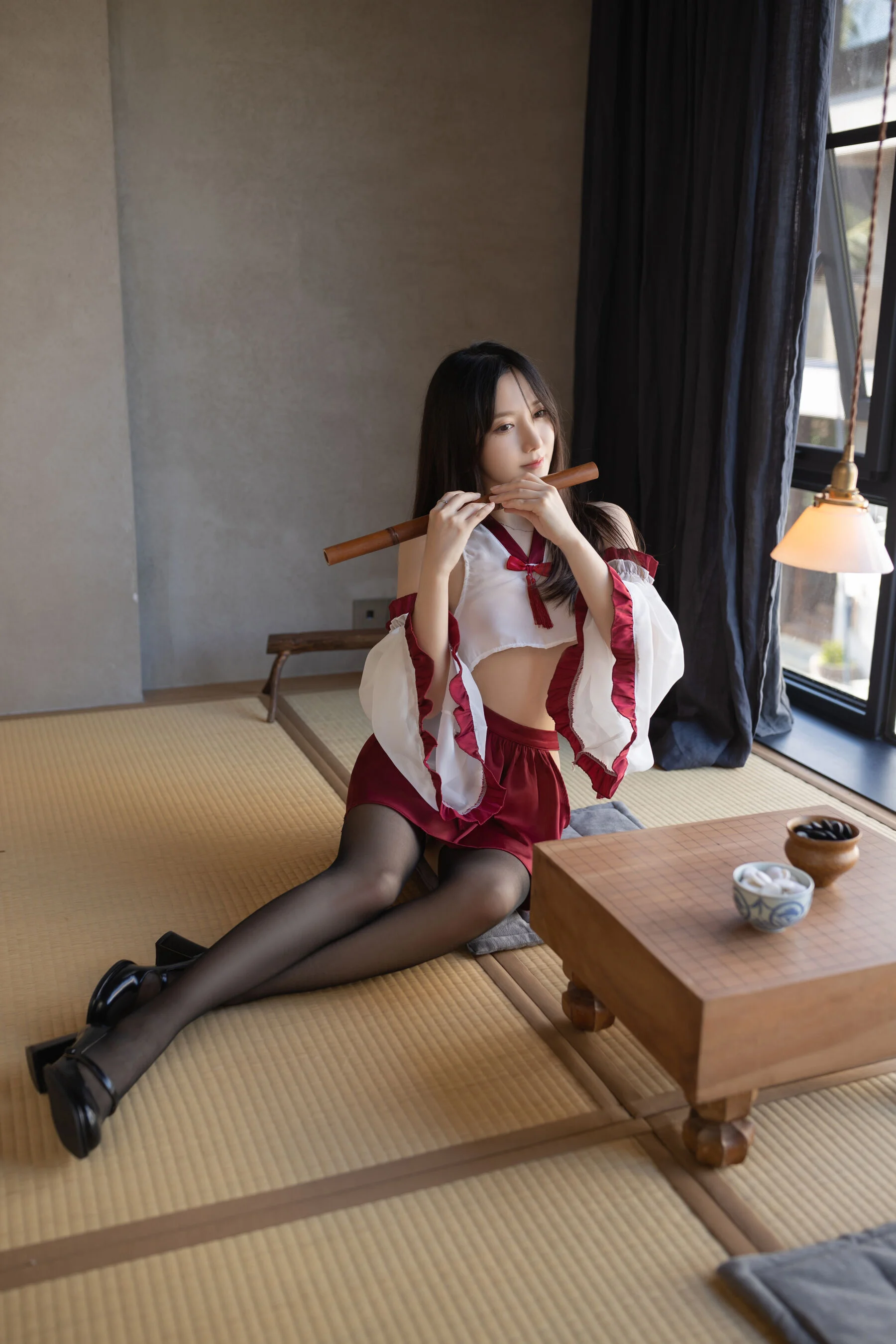 鱼子酱Fish《神社巫女》 - Photo 3