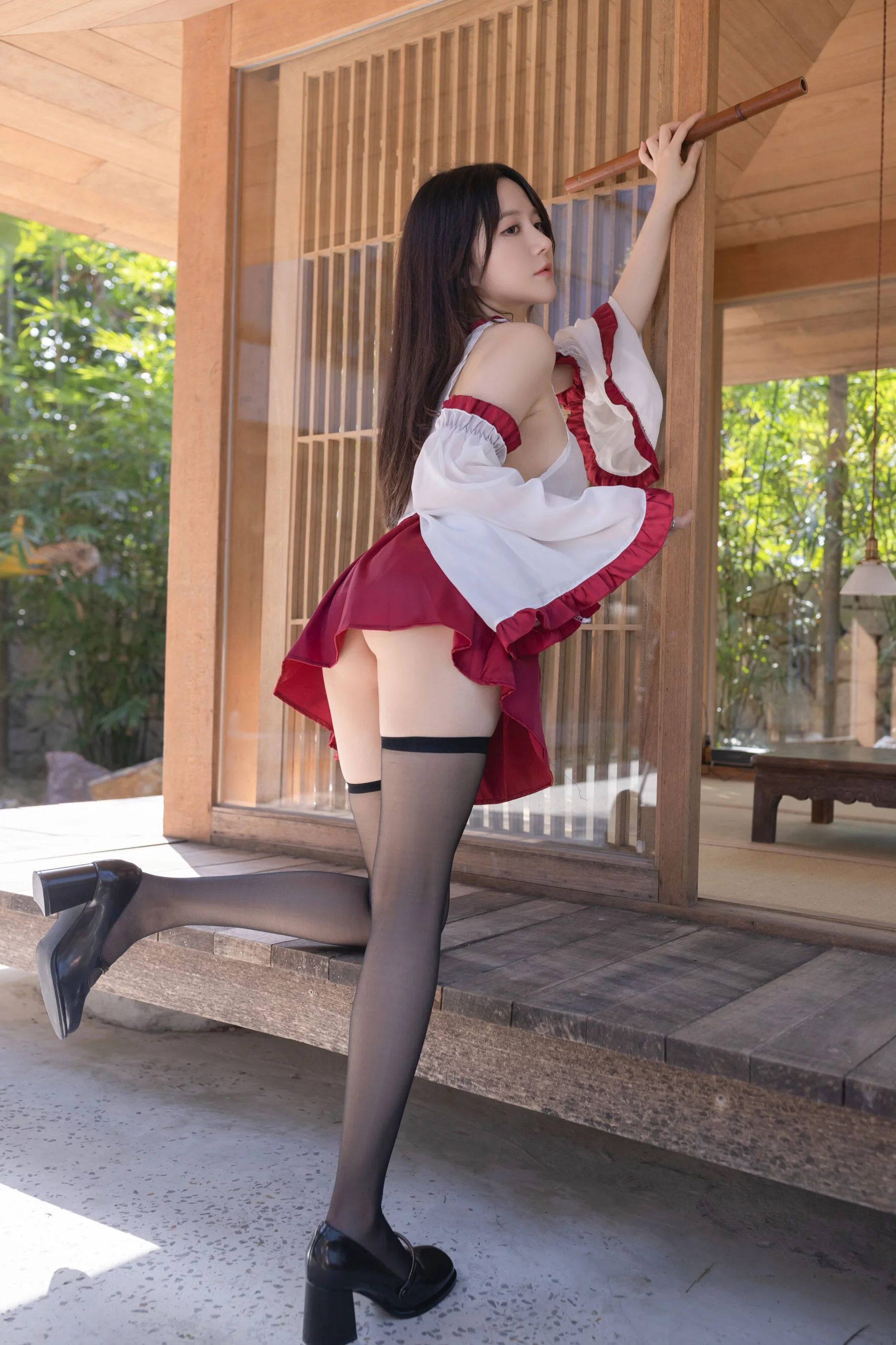 鱼子酱Fish《神社巫女》 - Photo 22