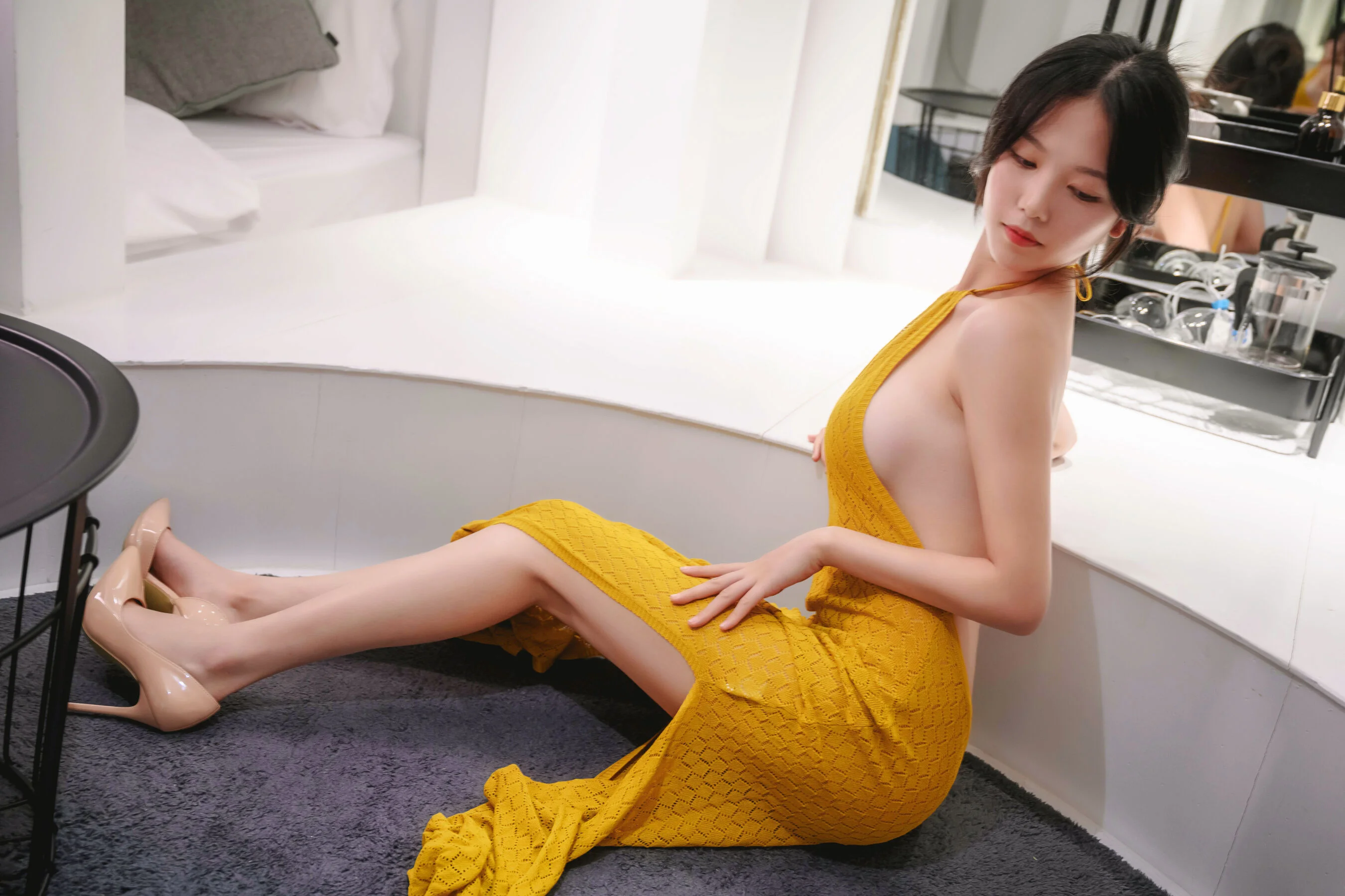 抖娘-利世《黄色战袍》 - Photo 20