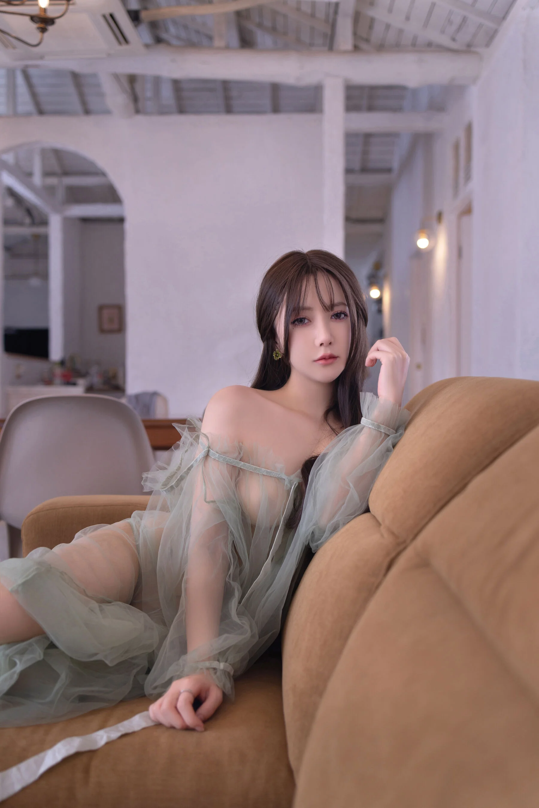 鱼子酱Fish《绿色薄纱》 - Photo 56