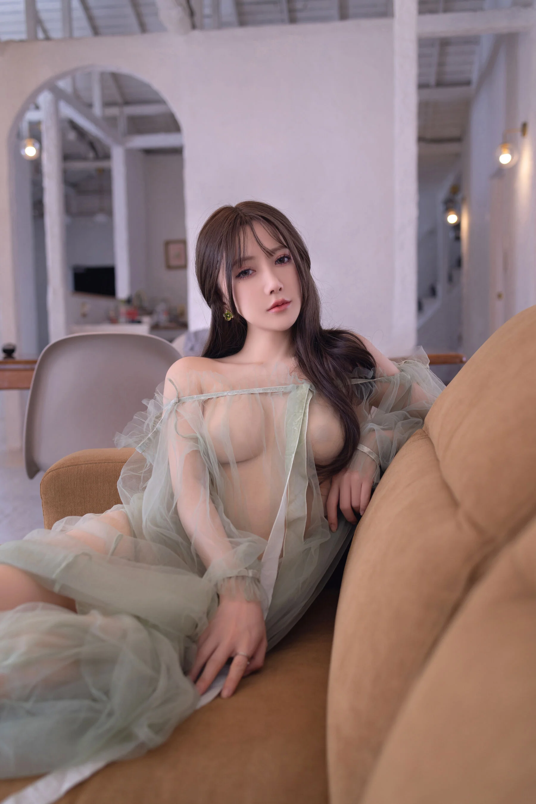 鱼子酱Fish《绿色薄纱》 - Photo 57