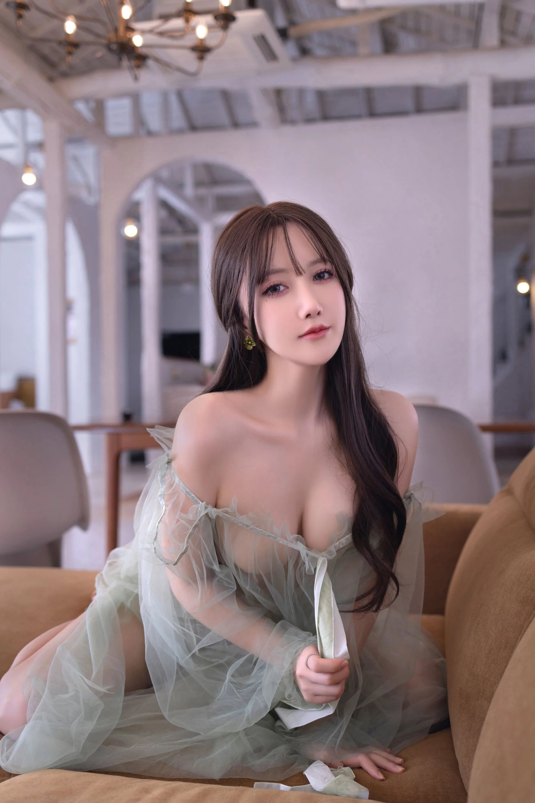 鱼子酱Fish《绿色薄纱》 - Photo 64